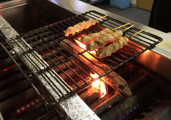 yakitori,robata gas commercial grill
